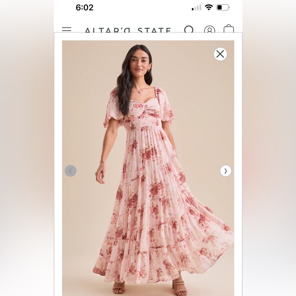 Alayna Floral Maxi Dress
